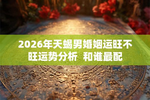 2026年天蝎男婚姻运旺不旺运势分析 和谁最配 2026年天蝎男婚姻运旺不旺运势分析 和谁最配