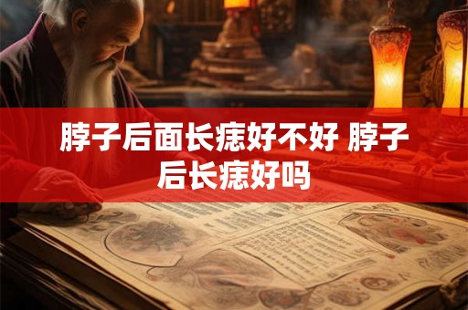 脖子后面长痣好不好 脖子后长痣好吗 脖子后面长痣好不好 脖子后长痣好吗