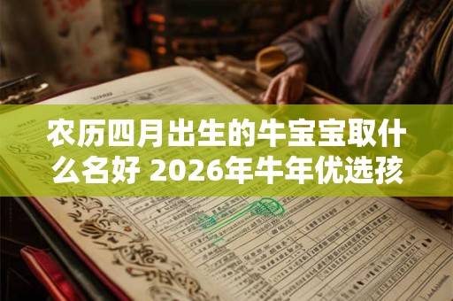 农历四月出生的牛宝宝取什么名好 2026年牛年优选孩子起名