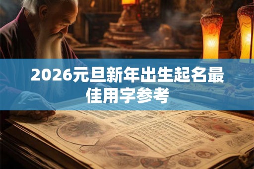 2026元旦新年出生起名最佳用字参考