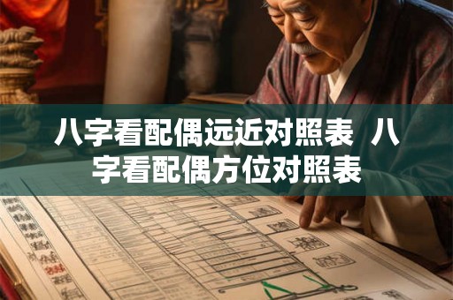 八字看配偶远近对照表  八字看配偶方位对照表