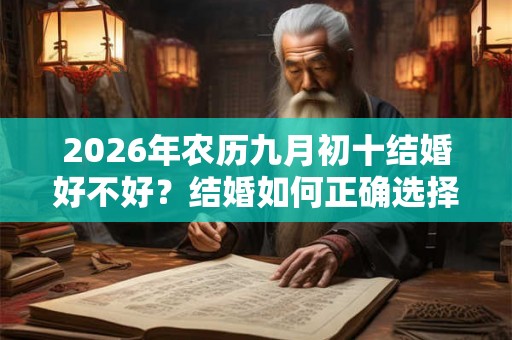 2026年农历九月初十结婚好不好?结婚如何正确选择吉日? 2026年农历九月初十结婚好不好?结婚如何正确选择吉日?