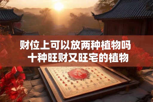 财位上可以放两种植物吗  十种旺财又旺宅的植物