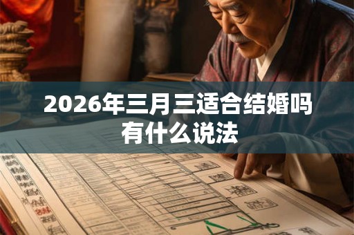 2026年三月三适合结婚吗 有什么说法
