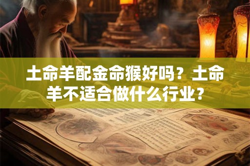 土命羊配金命猴好吗？土命羊不适合做什么行业？