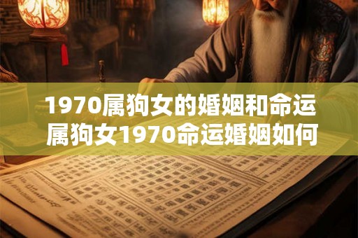 1970属狗女的婚姻和命运 属狗女1970命运婚姻如何 1970属狗女的婚姻和命运 属狗女1970命运婚姻如何