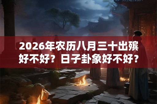 2026年农历八月三十出殡好不好？日子卦象好不好？