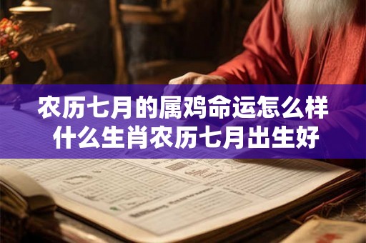 农历七月的属鸡命运怎么样 什么生肖农历七月出生好
