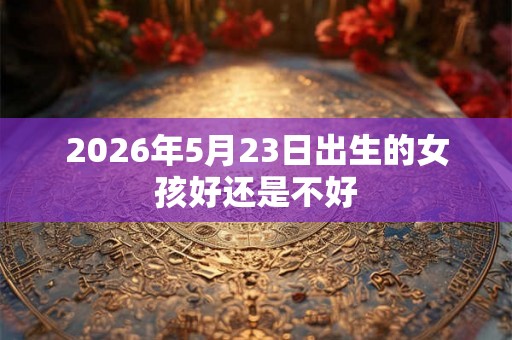 2026年5月23日出生的女孩好还是不好