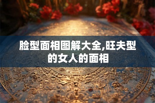 脸型面相图解大全,旺夫型的女人的面相