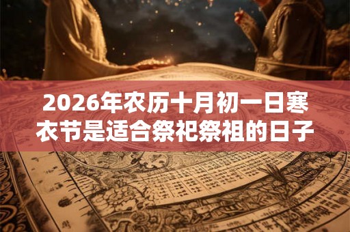 2026年农历十月初一日寒衣节是适合祭祀祭祖的日子吗？