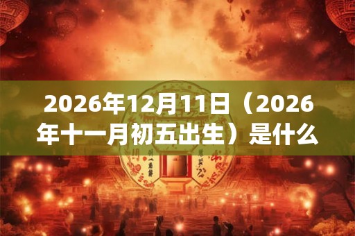 2026年12月11日(2026年十一月初五出生)是什么命_命运如何 2026年12月11日(2026年十一月初五出生)是什么命_命运如何