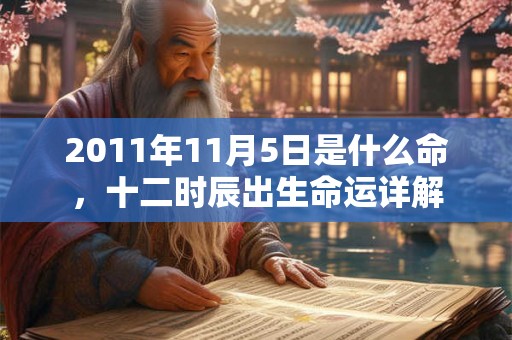 2011年11月5日是什么命,十二时辰出生命运详解 2011年11月5日是什么命,十二时辰出生命运详解
