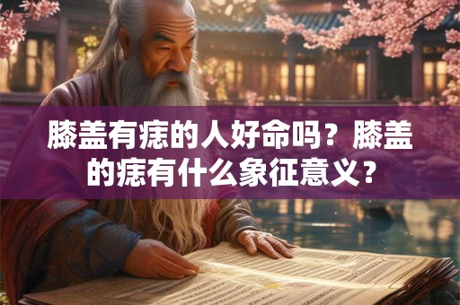 膝盖有痣的人好命吗？膝盖的痣有什么象征意义？