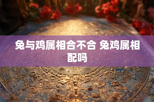 兔与鸡属相合不合 兔鸡属相配吗