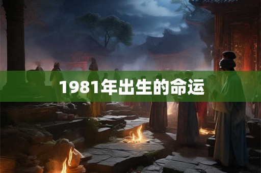 1981年出生的命运