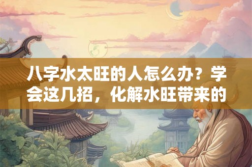 八字水太旺的人怎么办？学会这几招，化解水旺带来的影响！