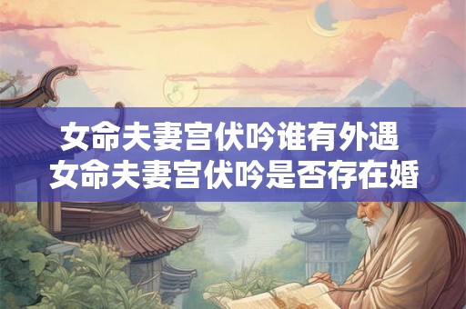 女命夫妻宫伏吟谁有外遇 女命夫妻宫伏吟是否存在婚姻外遇的情况 女命夫妻宫伏吟谁有外遇 女命夫妻宫伏吟是否存在婚姻外遇的情况