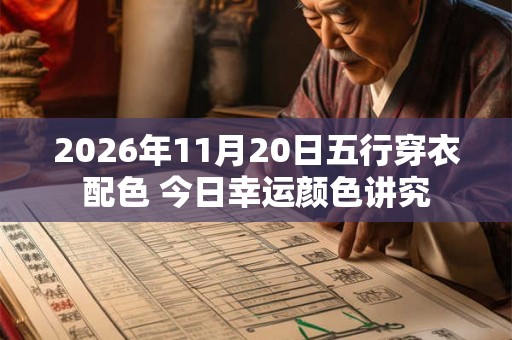 2026年11月20日五行穿衣配色 今日幸运颜色讲究
