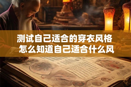 测试自己适合的穿衣风格  怎么知道自己适合什么风格的穿搭