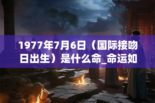 1977年7月6日（国际接吻日出生）是什么命_命运如何