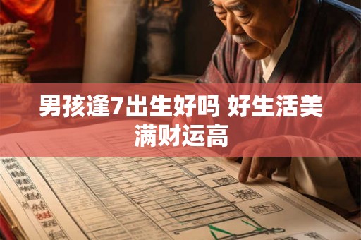 男孩逢7出生好吗 好生活美满财运高