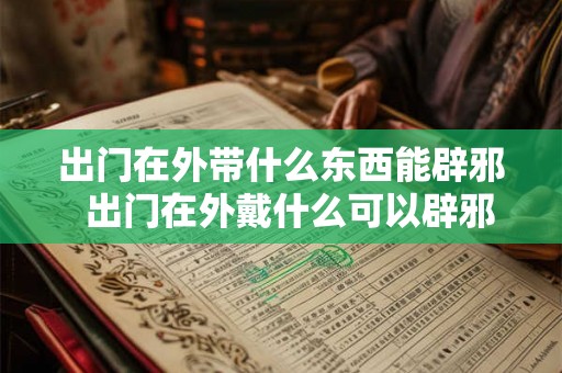 出门在外带什么东西能辟邪  出门在外戴什么可以辟邪