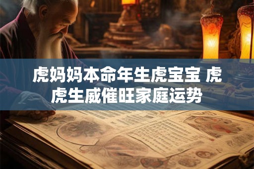 虎妈妈本命年生虎宝宝 虎虎生威催旺家庭运势 虎妈妈本命年生虎宝宝 虎虎生威催旺家庭运势