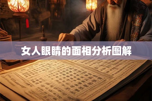 女人眼睛的面相分析图解