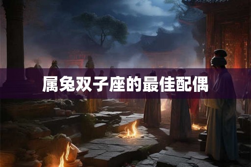 属兔双子座的最佳配偶