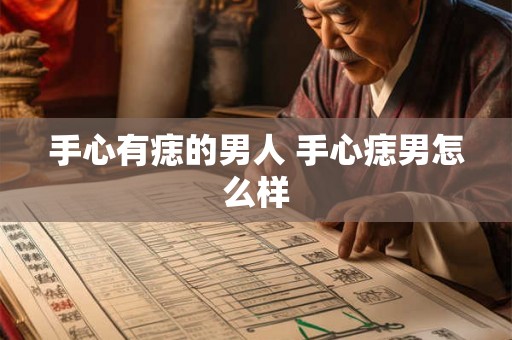 手心有痣的男人 手心痣男怎么样