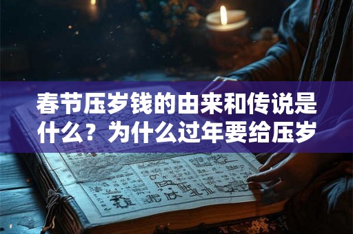 春节压岁钱的由来和传说是什么?为什么过年要给压岁钱? 春节压岁钱的由来和传说是什么?为什么过年要给压岁钱?