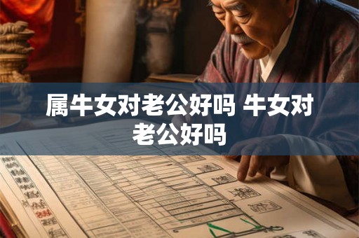 属牛女对老公好吗 牛女对老公好吗 属牛女对老公好吗 牛女对老公好吗