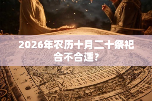 2026年农历十月二十祭祀合不合适? 2026年农历十月二十祭祀合不合适?