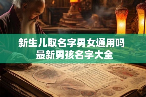 新生儿取名字男女通用吗  最新男孩名字大全