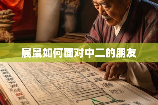 属鼠如何面对中二的朋友 属鼠如何面对中二的朋友