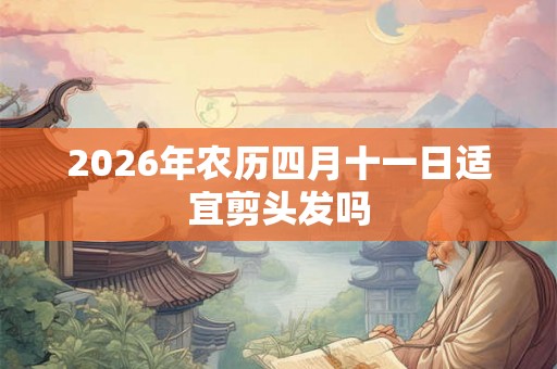 2026年农历四月十一日适宜剪头发吗