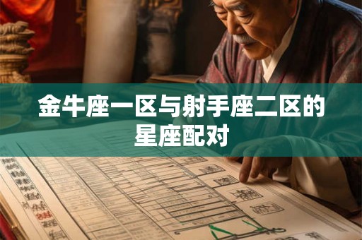 金牛座一区与射手座二区的星座配对