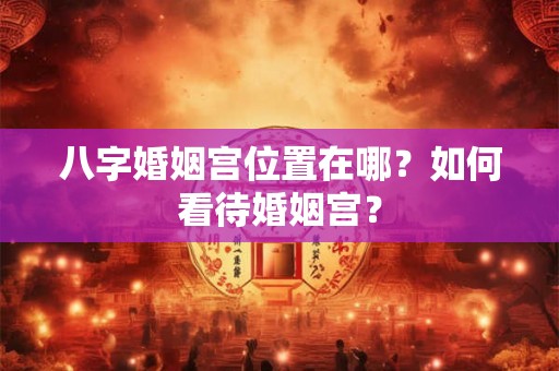 八字婚姻宫位置在哪？如何看待婚姻宫？