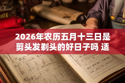 2026年农历五月十三日是剪头发剃头的好日子吗 适宜理发吗