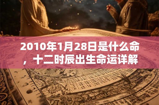 2010年1月28日是什么命，十二时辰出生命运详解