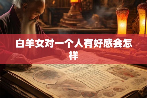 白羊女对一个人有好感会怎样 白羊女对一个人有好感会怎样