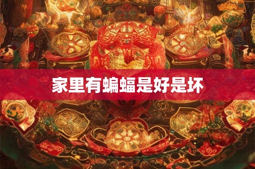 家里有蝙蝠是好是坏
