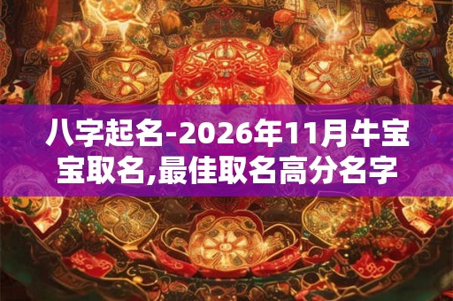 八字起名-2026年11月牛宝宝取名,最佳取名高分名字精选