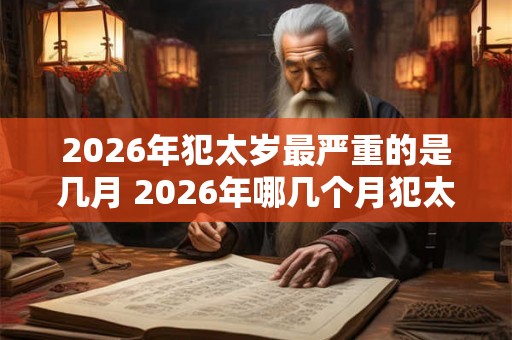 2026年犯太岁最严重的是几月 2026年哪几个月犯太岁最严重