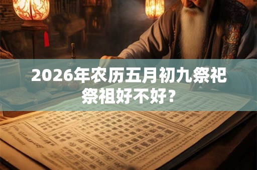 2026年农历五月初九祭祀祭祖好不好? 2026年农历五月初九祭祀祭祖好不好?