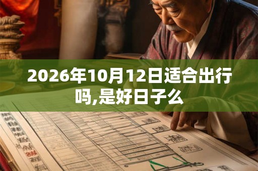2026年10月12日适合出行吗,是好日子么