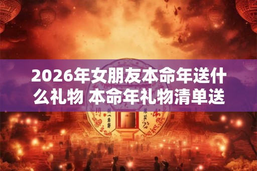 2026年女朋友本命年送什么礼物 本命年礼物清单送女友