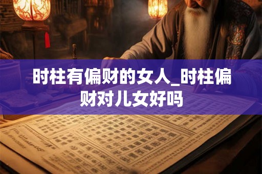 时柱有偏财的女人_时柱偏财对儿女好吗 时柱有偏财的女人_时柱偏财对儿女好吗