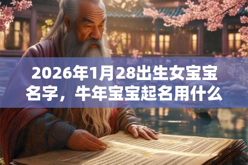 2026年1月28出生女宝宝名字，牛年宝宝起名用什么字？